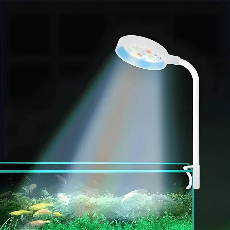 Aquarium Light - Luce per acquario con adattatore Clip