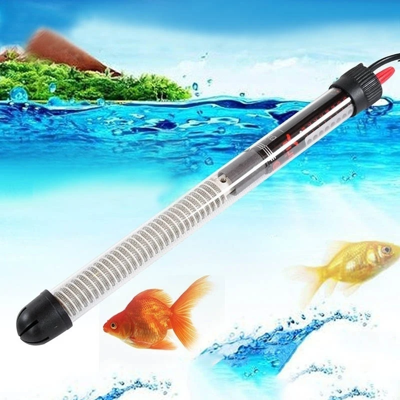 Fish Tank Heater - Scaldabagno sommergibile regolabile per acquario tropicale