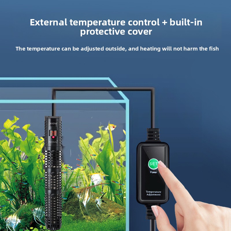 Fish Tank Heater - Piccola resistenza riscaldante in quarzo per
