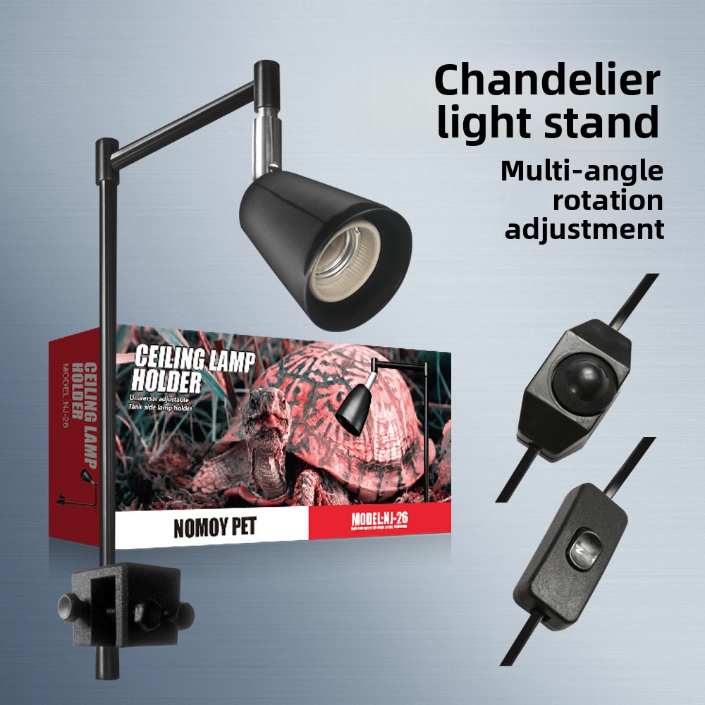 Aquarium Light - Supporto per lampada per rettili NOMOY