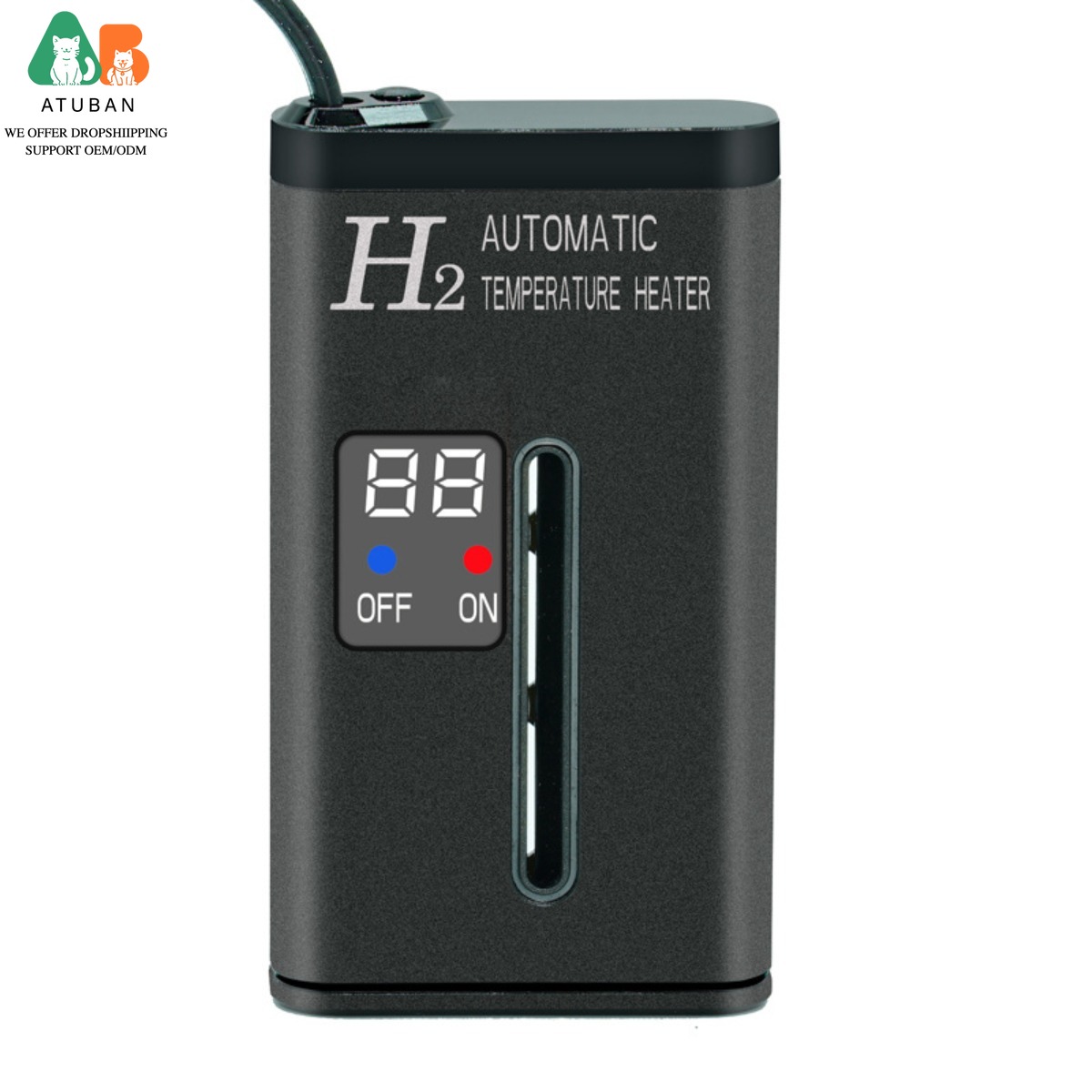 Fish Tank Heater - ATUBAN15-50W Mini riscaldatore per acquario con