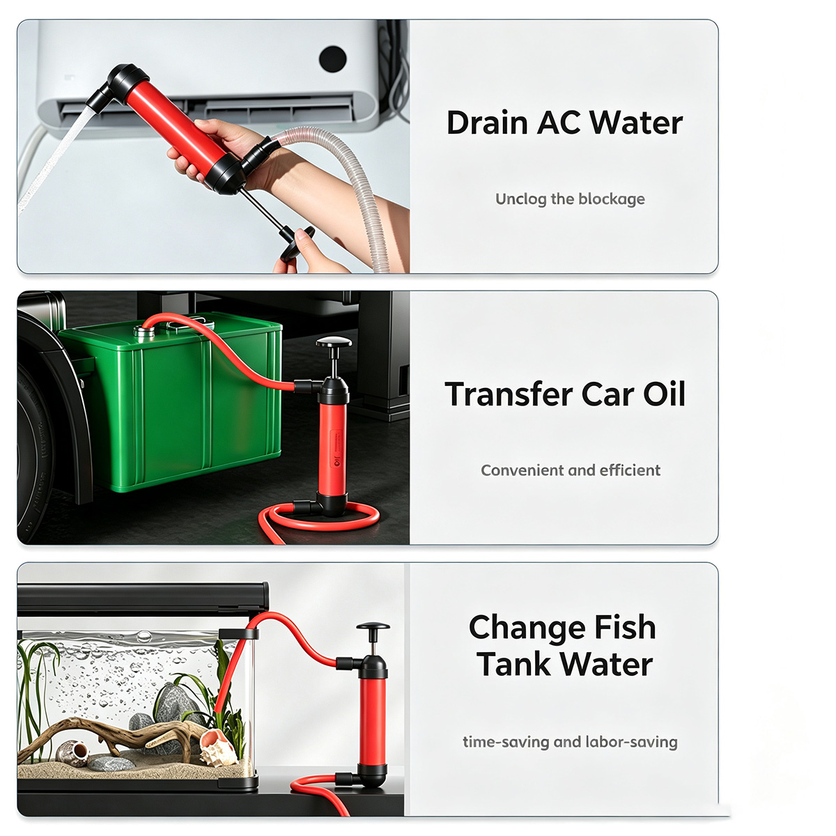 Pompa a sifone manuale per sca - Aquarium Pump recensione e prezzo