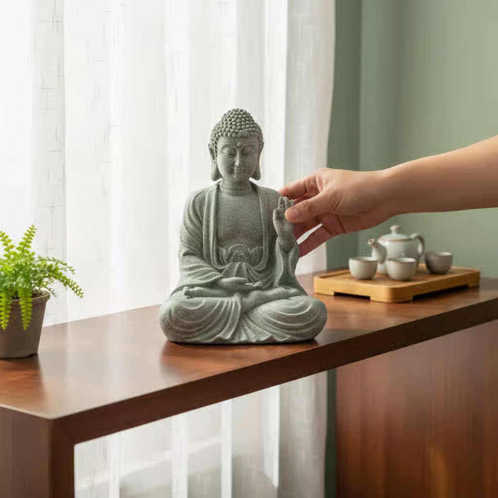 Set di 3 Statuette Zen Buddha  - Aquarium Decor recensione e prezzo