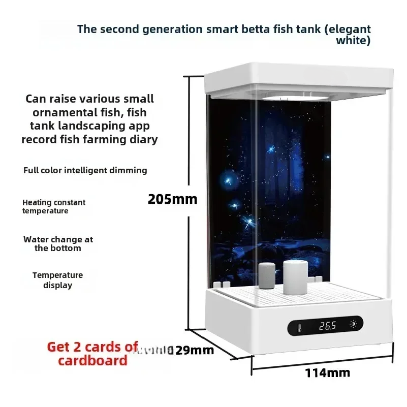 Acquario da tavolo intelligent - Aquarium Fish Betta recensione e prezzo