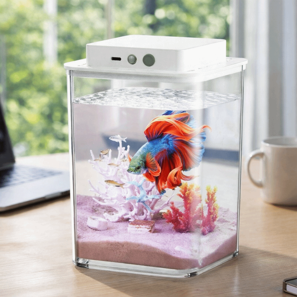Acquario Trasparente per Pesci - Aquarium Fish Betta recensione e prezzo