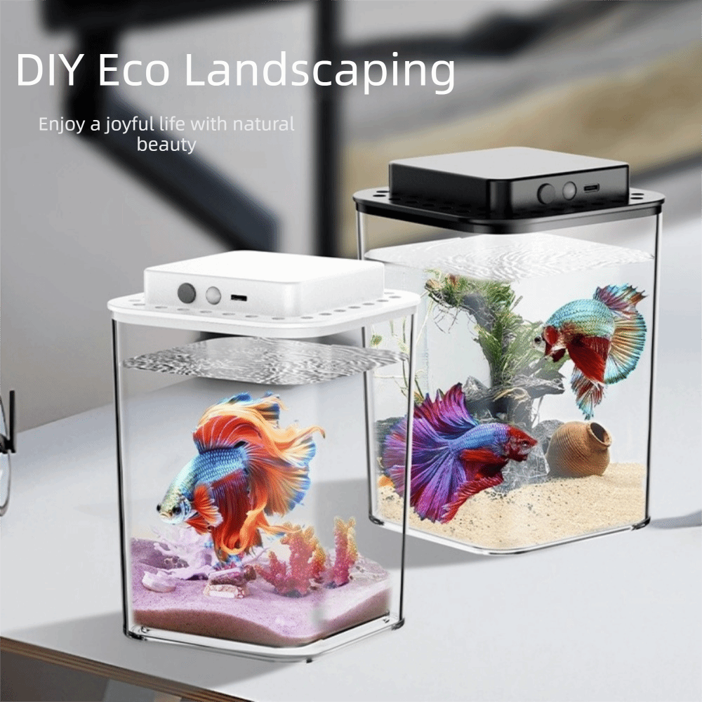 Acquario Trasparente per Pesci - Aquarium Fish Betta recensione e prezzo