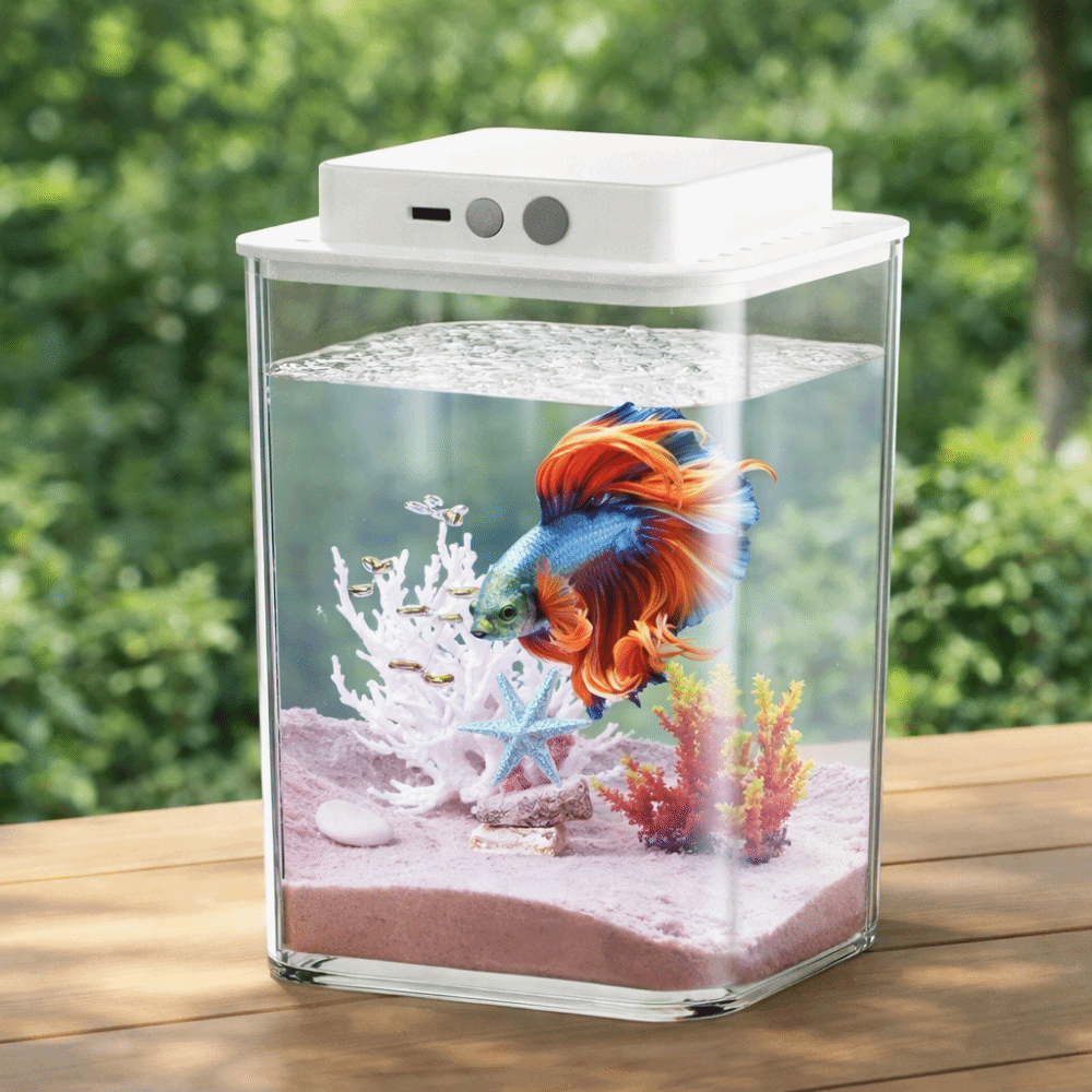 Acquario Trasparente per Pesci - Aquarium Fish Betta recensione e prezzo