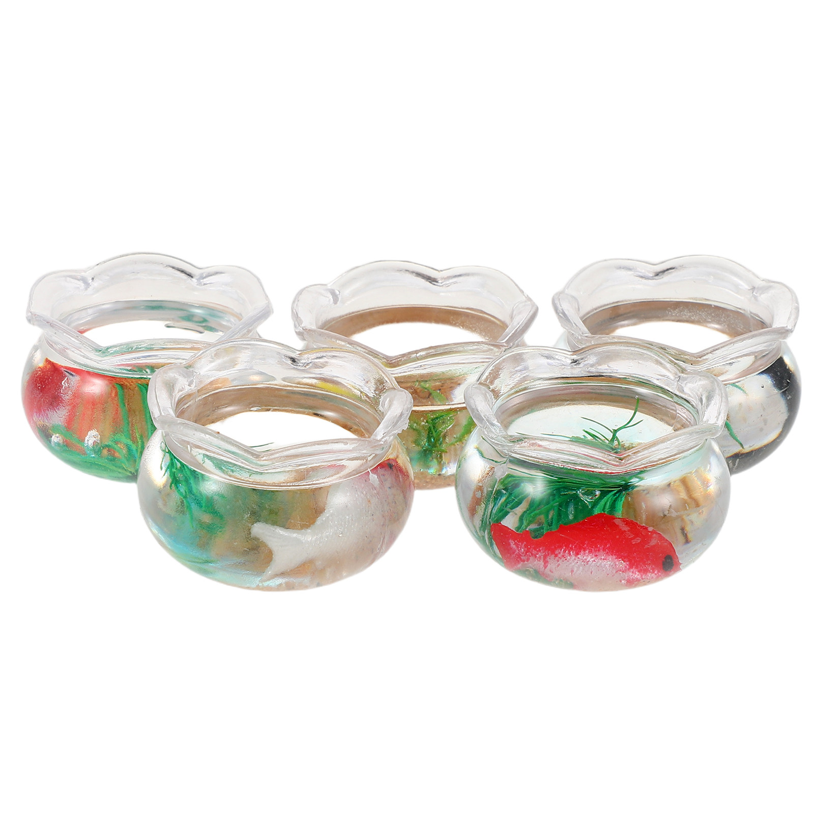 5 Pezzi Mini Acquario per Pesc - Aquarium Plants recensione e prezzo